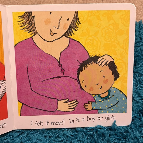 ⛱️2/$5⛱️Waiting for Baby, board book, 2009 - Picture 5 of 6